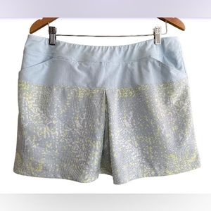 Adidas: Blue Golf Athletic Skort